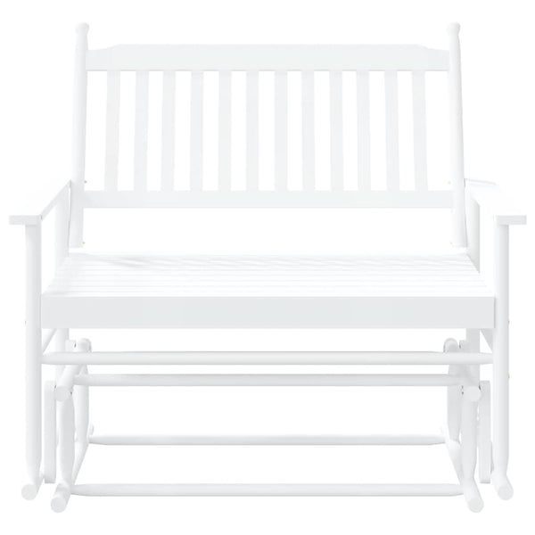 Weiße Schaukelbank Liubco 118x70x104,5cm (Espe)