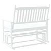 Weiße Schaukelbank Liubco 118x70x104,5cm (Espe)
