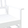 Weiße Schaukelbank Liubco 118x70x104,5cm (Espe)