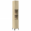 Badezimmerschrank Sonoma Eiche Cinciia 30x30x190cm (Holz)