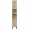 Badezimmerschrank Sonoma Eiche Cinciia 30x30x190cm (Holz)