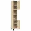 Badezimmerschrank Sonoma Eiche Cinciia 30x30x190cm (Holz)