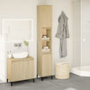 Badezimmerschrank Sonoma Eiche Cinciia 30x30x190cm (Holz)