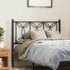 Schwarzes Metallkopfteil Chiamira 107cm