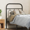Schwarzes Metallkopfteil Marsilia 75cm