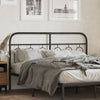 Schwarzes Metallbettkopfteil Marsilian 150cm