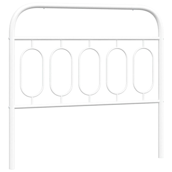 Weißes Metallbettkopfteil Marsilia 107 cm