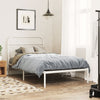 Weißes Metallbettkopfteil Marsilia 107 cm