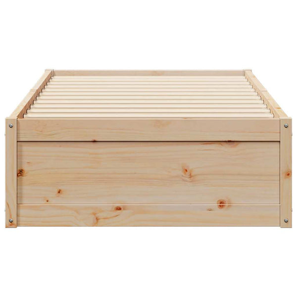 Bettgestell Durwood 75x190cm (Kiefer)