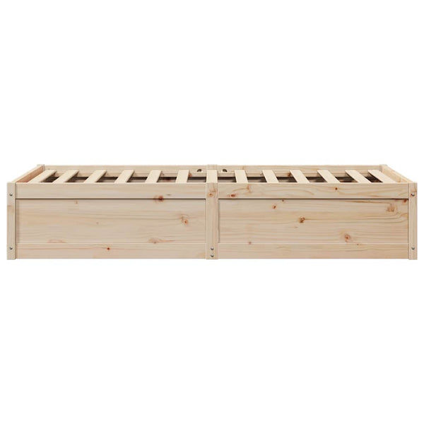 Bettgestell Durwood 75x190cm (Kiefer)