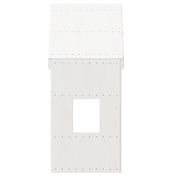 Weißer Kinderbetthimmel Blaj 60x99x139,5cm (Kiefer)