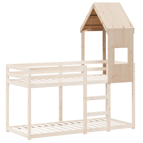 Himmel für Babybett Blajin 55x84x132cm (Kiefer)