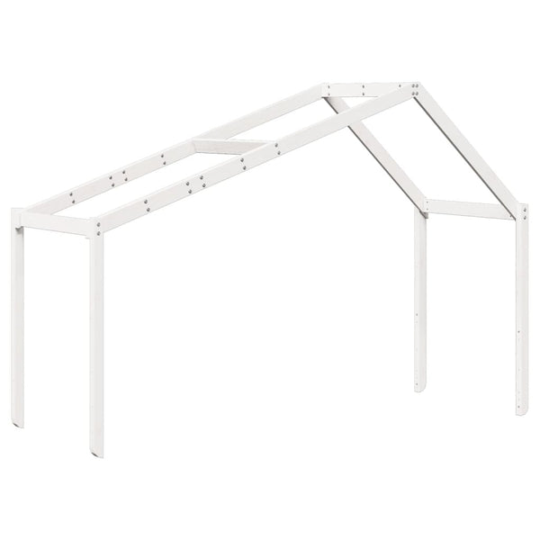 Valkoinen lastensängyn katos Giumacai 213x85,5x144,5cm (mänty)