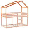 Graubrauner Kinderbetthimmel Giumacai 213x85,5x144,5cm (Kiefer)