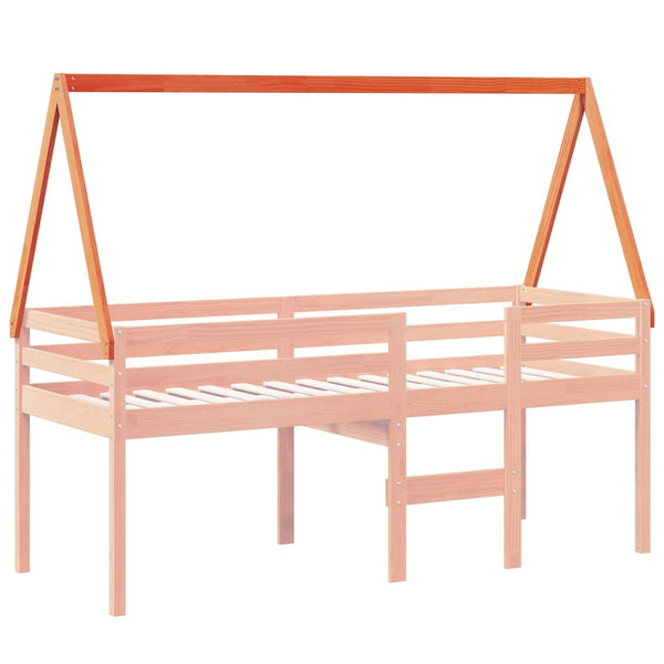 Wachsbrauner Kinderbetthimmel Sapet 209x95,5x88cm (Kiefer)