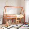 Wachsbrauner Kinderbetthimmel Sapet 209x95,5x88cm (Kiefer)