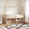 Himmelbett für Kinder Sapet 199x80,5x88cm (Kiefer)