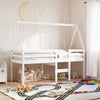 Weißer Kinderbett-Himmel Sapet 199x80,5x88cm (Kiefer)