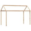 Himmelbett für Kinder Letzner 217x85,5x154cm (Kiefer)