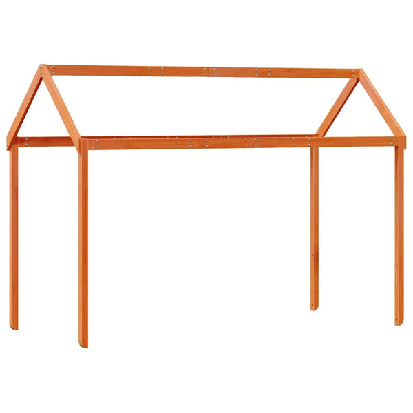 Vahanruskea lastensängyn katos Letzner 217x85,5x154cm (mänty)