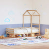 Himmelbett für Kinder Ghiulbahar 118x70x176,5cm (Kiefer)