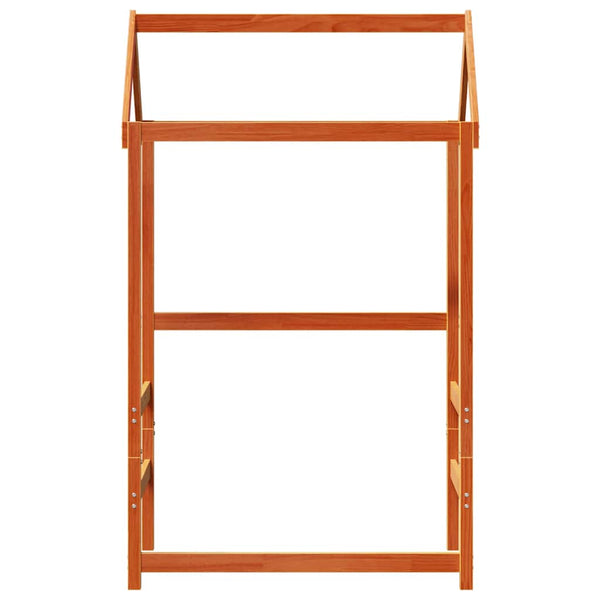 Wachsbrauner Betthimmel Ghiulbahar 118x70x176,5cm (Kiefer)