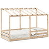 Weißes Kinder-Himmelbett Lalita 80x200cm (Kiefer)