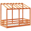 Wachsbraunes Kinder-Himmelbett Lalita 70x140cm (Kiefer)