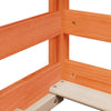 Wachsbraunes Kinder-Himmelbett Lalita 70x140cm (Kiefer)