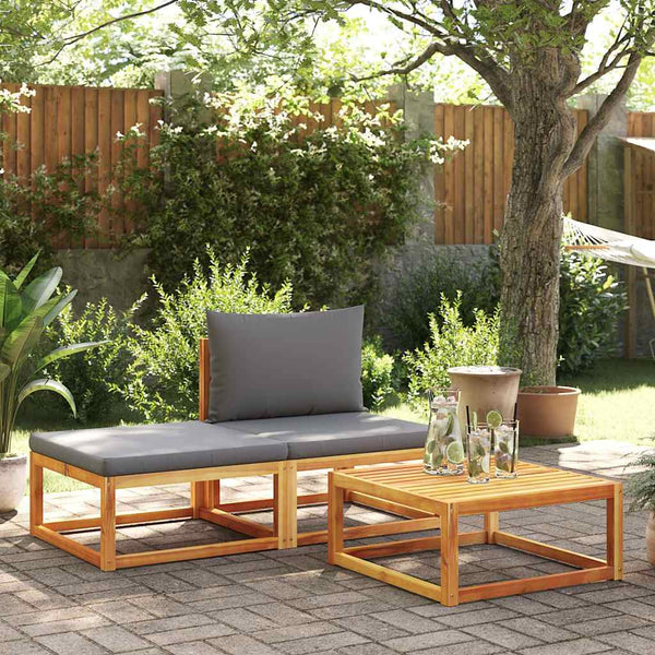 Gartentisch Ledia 65x65x29cm (Akazienholz)