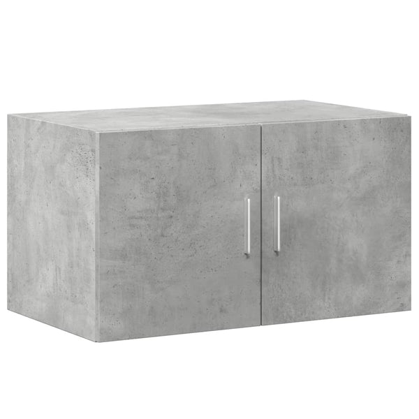 Betoninharmaa seinäkaappi Brateni 70x42,5x40cm (puinen)