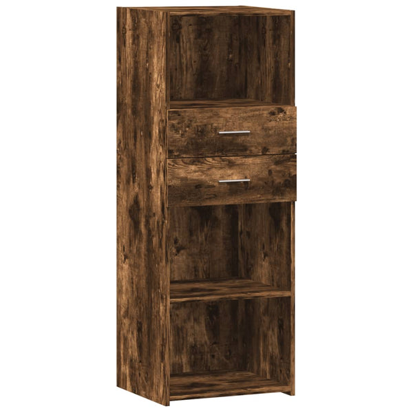 Schrank Muntenia, Raucheiche, 45x42,5x124cm (Holz)