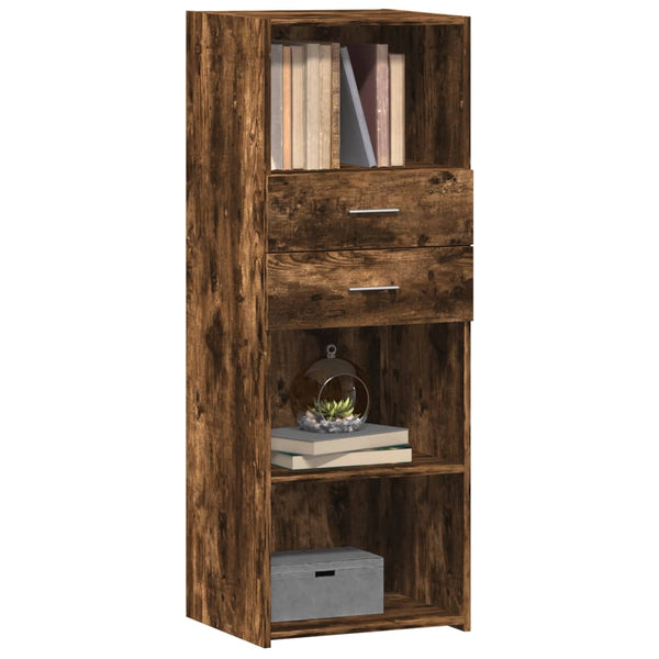 Schrank Muntenia, Raucheiche, 45x42,5x124cm (Holz)