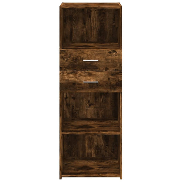 Schrank Muntenia, Raucheiche, 45x42,5x124cm (Holz)