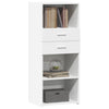Weißer Schrank Jackie 50x42,5x124cm (Holz)