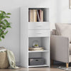 Weißer Schrank Jackie 50x42,5x124cm (Holz)