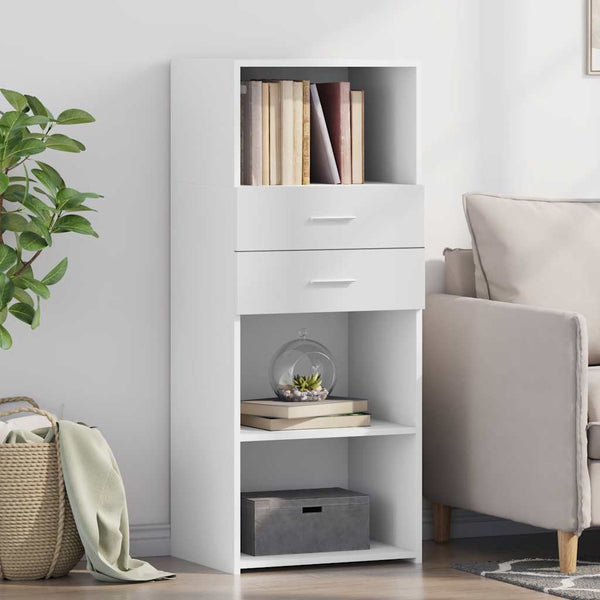 Weißer Schrank Jackie 50x42,5x124cm (Holz)