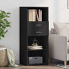 Schwarzer Schrank Jackie 50x42,5x124cm (Holz)
