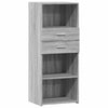 Grauer Schrank Jackie 50x42,5x124cm (Holz)
