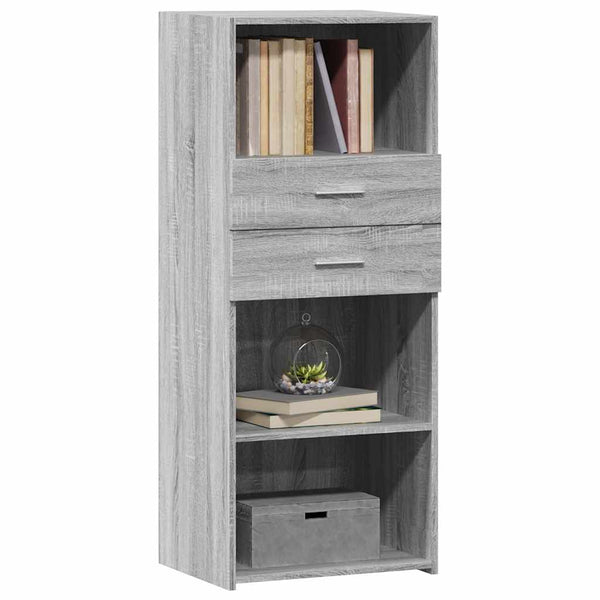 Grauer Schrank Jackie 50x42,5x124cm (Holz)