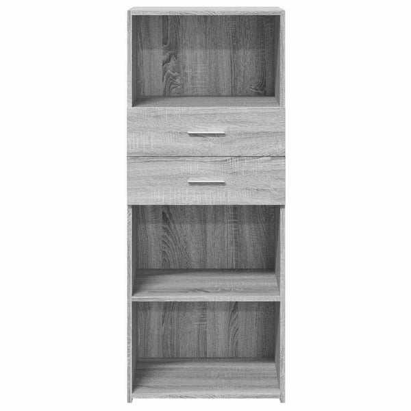 Grauer Schrank Jackie 50x42,5x124cm (Holz)