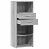 Grauer Schrank Jackie 50x42,5x124cm (Holz)