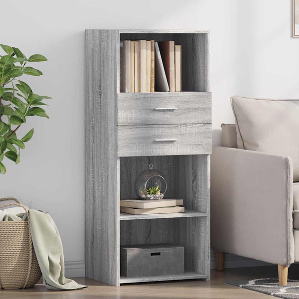 Grauer Schrank Jackie 50x42,5x124cm (Holz)