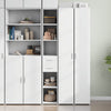 Weißer Schrank Ermin 30x42,5x185cm (Holz)