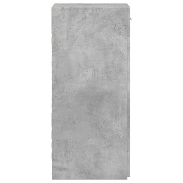 Betoninharmaa senkki Harmanean 40x42,5x93cm (puinen)