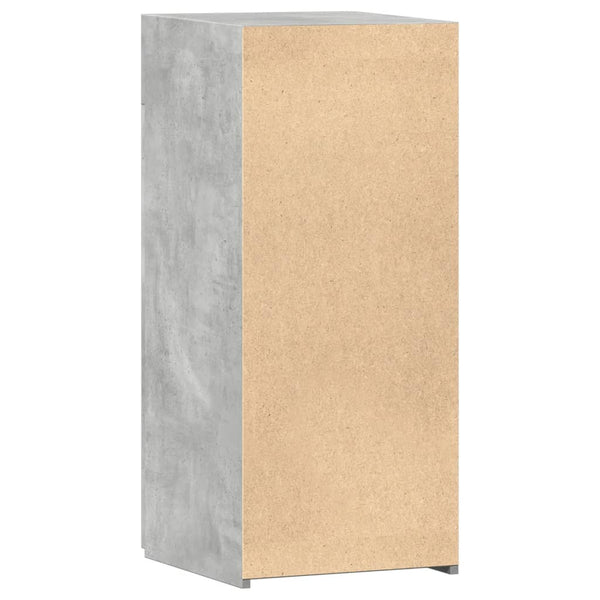 Betoninharmaa senkki Harmanean 40x42,5x93cm (puinen)