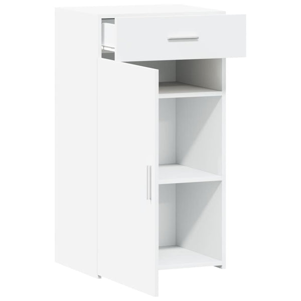 Weißes Sideboard Arsin 50x42,5x93cm (Holz)