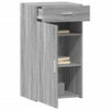 Graues Sideboard Arsin 50x42,5x93cm (Holz)