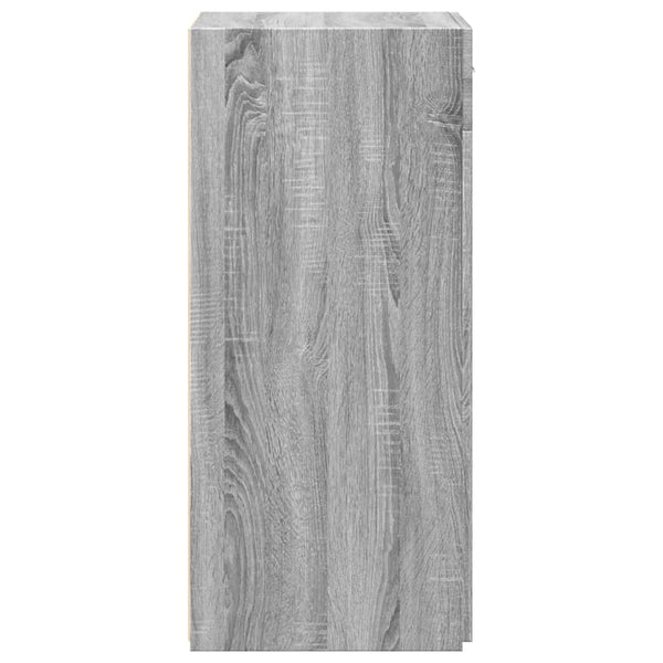 Graues Sideboard Arsin 50x42,5x93cm (Holz)