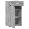 Graues Sideboard Arsin 50x42,5x93cm (Holz)